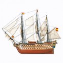 Maquette Navio Santa Ana, 18ème siècle