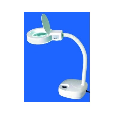 Loupe de modéliste sur pied, avec lampe lumière du jour Loupe de modéliste sur pied, avec lampe lumière du jour