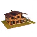 Maquette en bois Chalet alpin