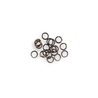 Anneaux en Laiton bruni Diamètre 2 mm (100 unités)