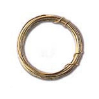 Fil De Laiton 6 M – Souple Et Tenace, Parfait Pour Créations Florales Et Bricolage (0,8 Mm, Qualité Allemagne)