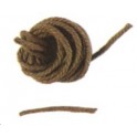 Fil coton beige (haubans ou autre) 0.75mm longueur 10m