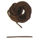 Fil coton marron (haubans ou autre) 0.25mm longueur 30m