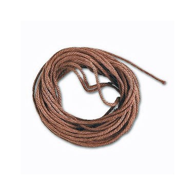 Fil coton marron (haubans ou autre) 1.5mm longueur 5m 