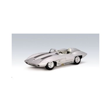 Miniature Chevrolet Corvette Stingray Gris métallisé 1959