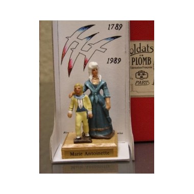 Figurine Marie-Antoinette et son fils
