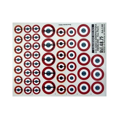 Décalques Cocardes Aéronavale française 1977-1987, N°5