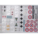 Décalques Morane Saulnier MS.406, N°1