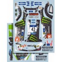 Décalques Ford Fiesta RS WRC Ken Block 43 Mexique 2012 