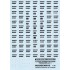 Décalques Plaques immatriculation françaises, N°1