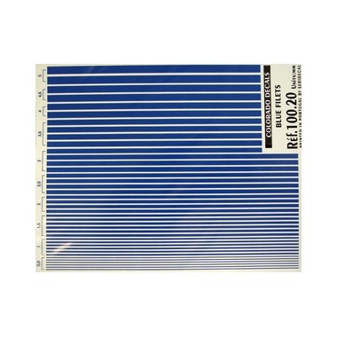 Décalques Filets bleus