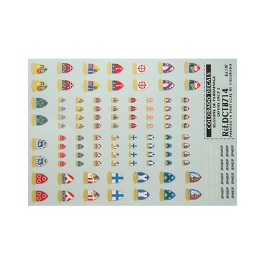 Décalques Blasons de parrainage SNCF, N°2