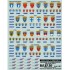 Décalques Blasons de Parrainages BB 22287-22315