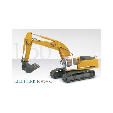Miniature Pelle rétro Liebherr R954C Miniature Pelle rétro Liebherr R954C