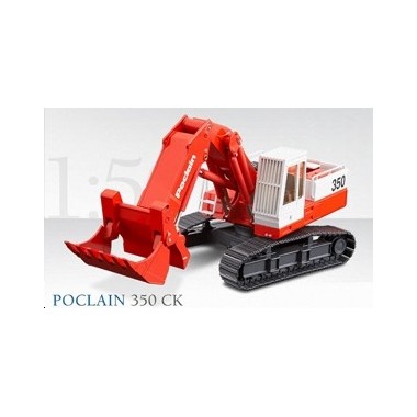 Miniature Pelle en butte Poclain 350CK Miniature Pelle en butte Poclain 350CK