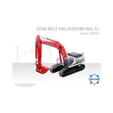 Miniature rétropelleteuse Link-Belt Excavator 800 X2