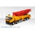 Miniature Pompe à béton Putzmeister M 46-5 RZ / Mercedes Actros