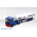 Miniature Mercedes Actros + Remorque Citerne Messer T285