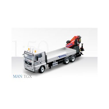 Miniature Man TGX 3 essieux + bras de chargement Palfinger PK 53002 SH