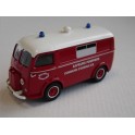 Miniature Peugeot D3A Ambulance pompiers commune d'Ouroux