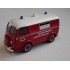 Miniature Peugeot D3A Ambulance pompiers commune d'Ouroux