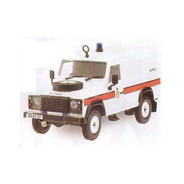 Miniature Land Rover Defender Police RAF