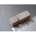 Pierres murs Opus Quadratum grises, 25 pièces 10x20/10x10mm