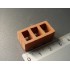 Briques Gero rouges, 100 pièces 15x30x10mm