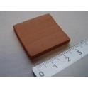 Tuiles plates ou Carreaux rouges, 100 pièces 30x30x4mm