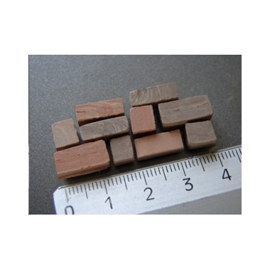 Pierres murs irréguliers couleurs variées, 2000 pièces 5/11 x 5 x 4 mm Pierres murs irréguliers couleurs variées, 2000 pièces 5/11 x 5 x 4 mm