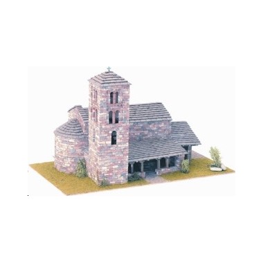 Maquette Eglise Romanica 2 "St. Joan de Caselles"