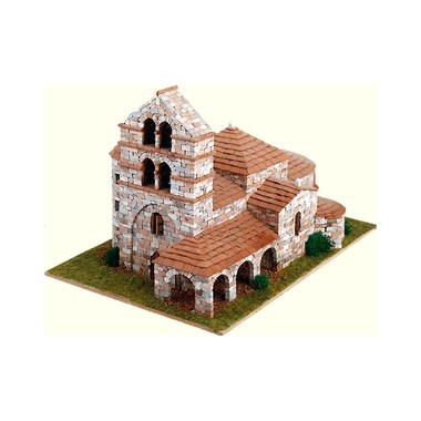 Maquette Eglise Romanica 10 "San Salvador de Cantamuda"