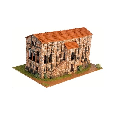 Maquette Eglise Romanica 13 "Sta Maria de Naranco"