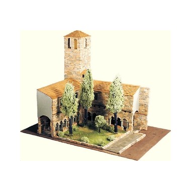 Maquette Eglise Romanica 17 "San Benet de Bages"