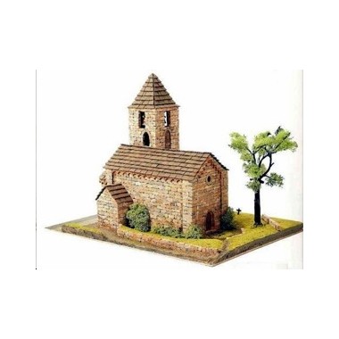 Maquette Eglise Romanica 21 "Sta. Maria de Coll"