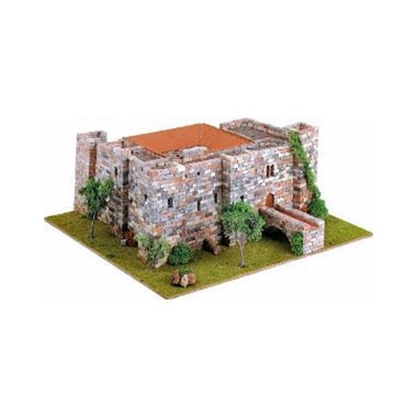 Maquette Chateau médiéval Castellum 4 "Vallparadis"