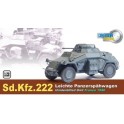 Miniature Sd.Kfz.222 Leichte Panzerspahwagen, 2ème GM France 1940