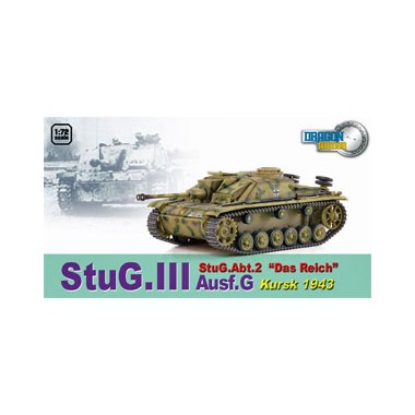 Miniature StuG III Ausf.G, StuG.Abt.2 "Das Reich", Koursk 1943, 2ème GM