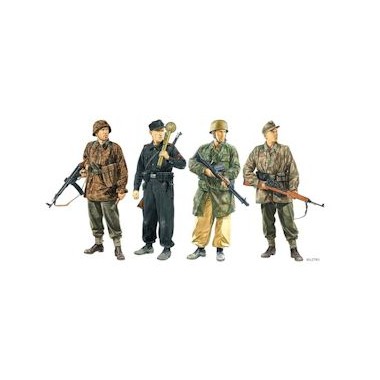 Figurines maquettes Défense du Reich, 2ème GM  1945