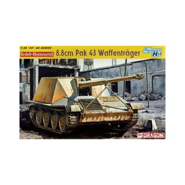 Maquette Char 8.8cm Pak 43 Waffenträger, 2ème GM