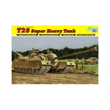 Maquette T28 Super Heavy Tank, 2ème GM