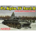 Maquette Pz. Kpfw.IV Ausf.B avec lame de déblaiement, 2ème GM