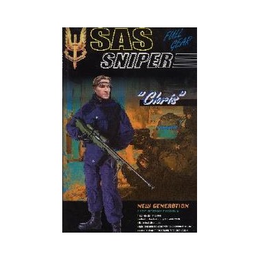 Figurine Chris, Sniper des SAS Britanniques, Epoque moderne 2002