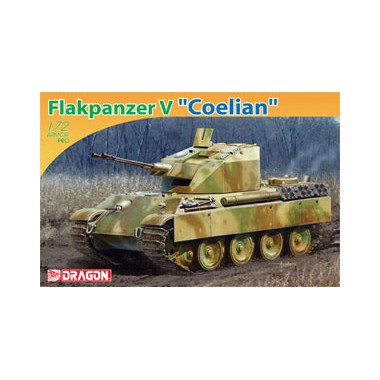 Maquette char Flakpanzer V Coelian, 2ème GM 