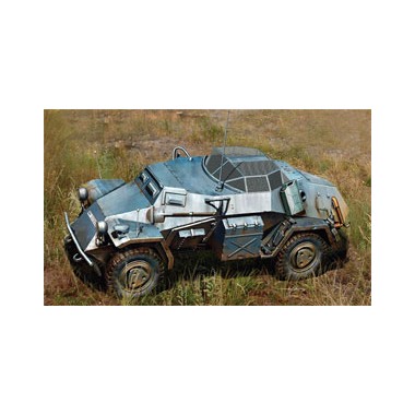 Maquette Sd.Kfz.260 petit véhicule radio blindé