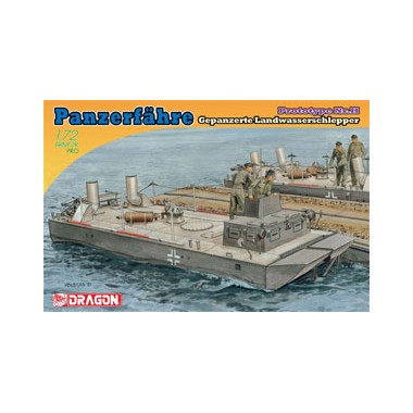 Maquette Panzerfähre LWS Prototype N°2, 2ème GM 