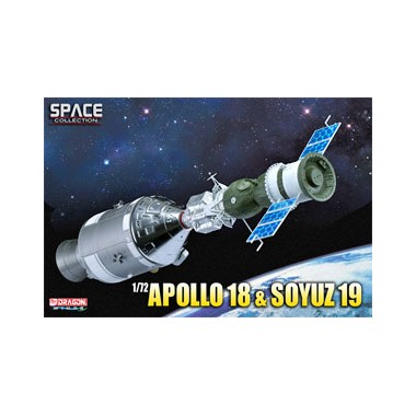 Miniature Apollo 18 & Soyuz 19 ASTP (Apollo-Soyuz Test Project)