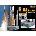 Miniature H-IIA Rocket w/lauch pad - JAXA Japan