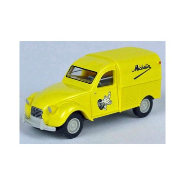 Miniature Citroen 2CV Camionnette Michelin