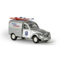 Miniature Citroen 2CV Camionnette "JO Grenoble 1968"